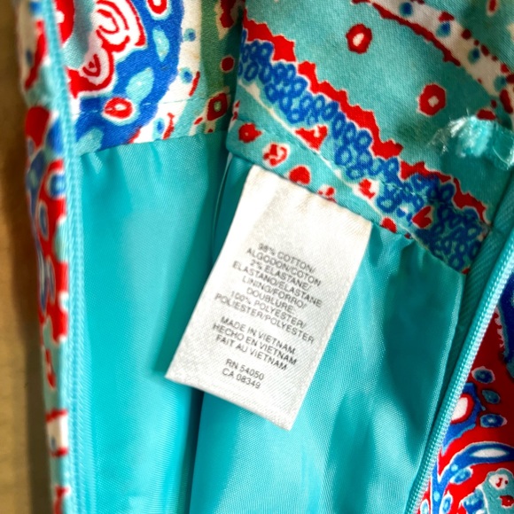 Jones New York Plus Sized Signature Paisley Print Vibrant Skirt - Picture 8 of 8